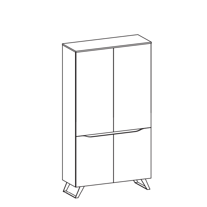 Meble Taranko - MA – 2D szafa
