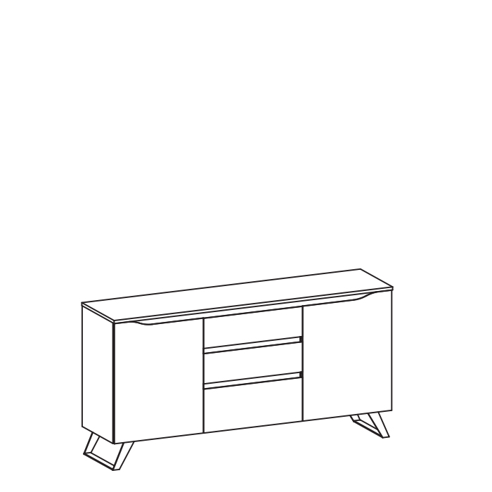 Meble Taranko - MA – K3sz komoda