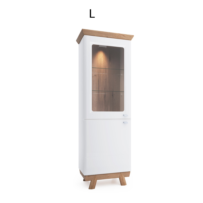 Meble Taranko - AS-W1/2 witryna L,P