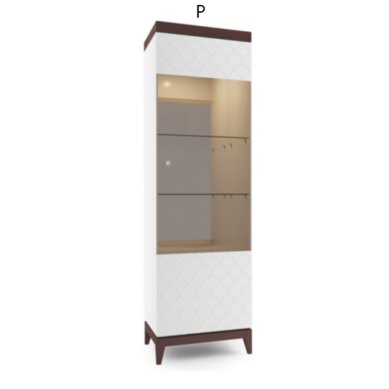 Meble Taranko - VI-W1/2 witryna L,P