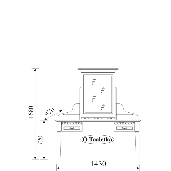 Meble Taranko - O- toaletka