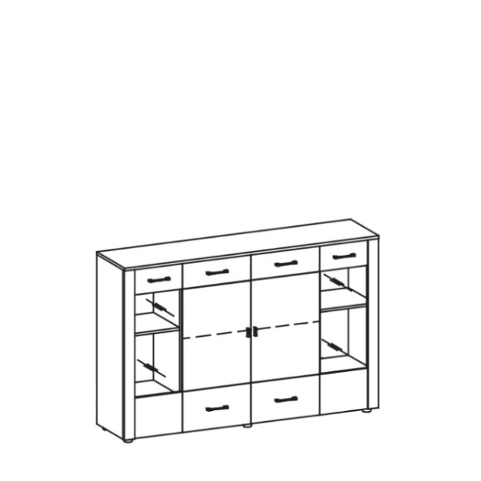 Meble Taranko - LU-K6 komoda